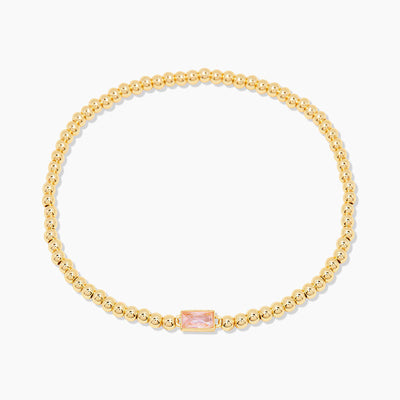 December Birthstone Bead Chain Bracelet