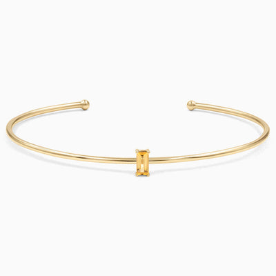 December Birthstone Inlaid Special Shape Zircon Bracelet