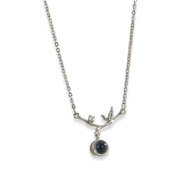Projection Photo Customed Bamboo Necklace