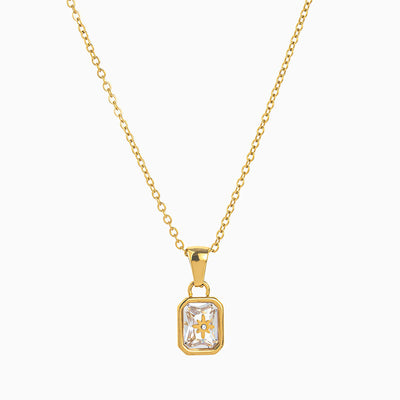 December Birthstone Polaris Pendant Necklace
