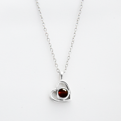 Projection Photo Customed Heart  Necklace