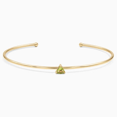 December Birthstone Inlaid Special Shape Zircon Bracelet