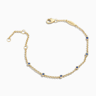 December Birthstone Colored Zirconia Bracelet