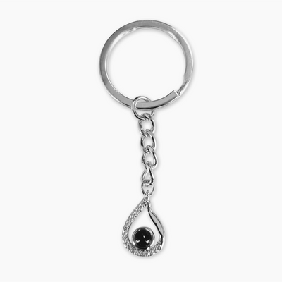 Photo Personalization Water Drop Keychain