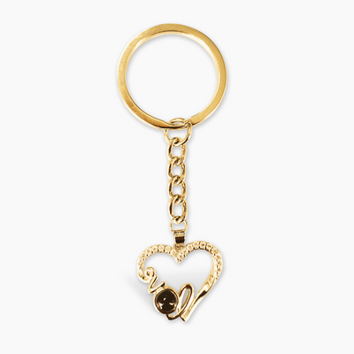 Photo Personalization Love Heart Keychain