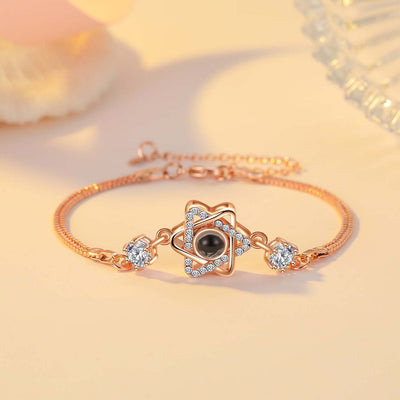 Projection Photo Customed Star Bracelet