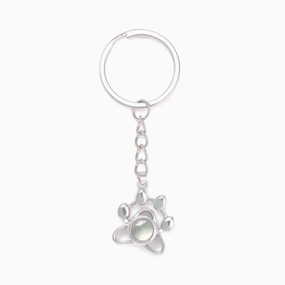 Photo Personalization Fashion Pet Paw Keychain