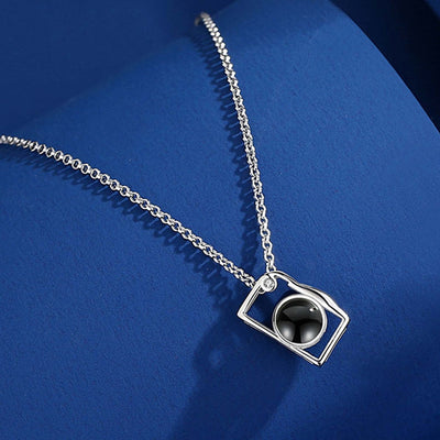 Projection Photo Customed Camera Necklace