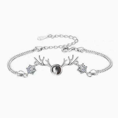 Projection Photo Customed Large Antler Bracelet